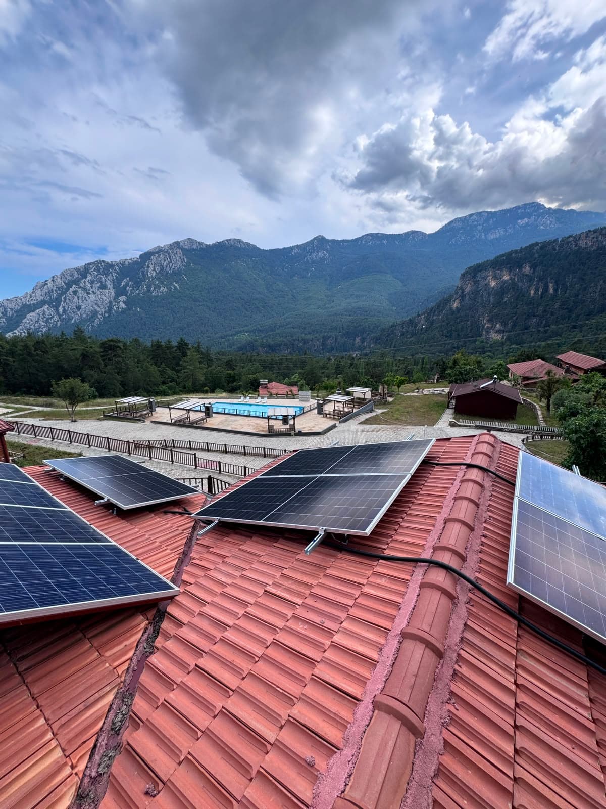 Kaptan Kemal Bahçe Evi GES Projesi - Antalya, Kemer